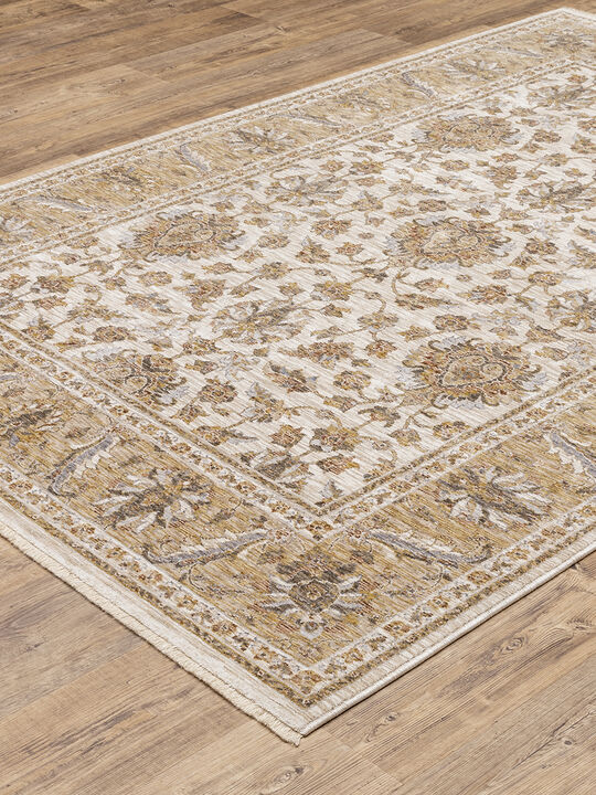 Maharaja 2' x 3' Ivory Rug