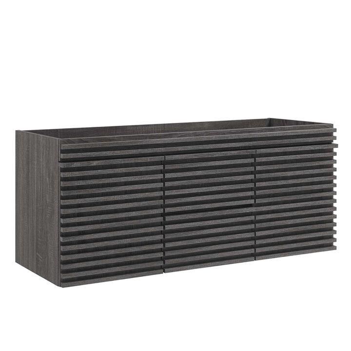 Render 48" Wall-Mount Bathroom Vanity Cabinet