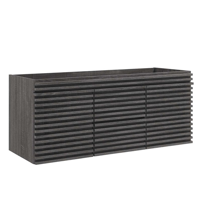 Render 48" Wall-Mount Bathroom Vanity Cabinet