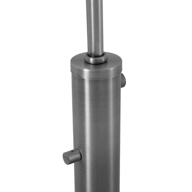 NOVA OF CALIFORNIA Rancho Mirage 3 Light Arc Floor Lamp - Antique Nickel