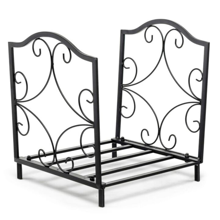 Hivvago Heavy-Duty Steel Firewood Log Rack Hivvago Heavy-Duty Steel Firewood Log Rack