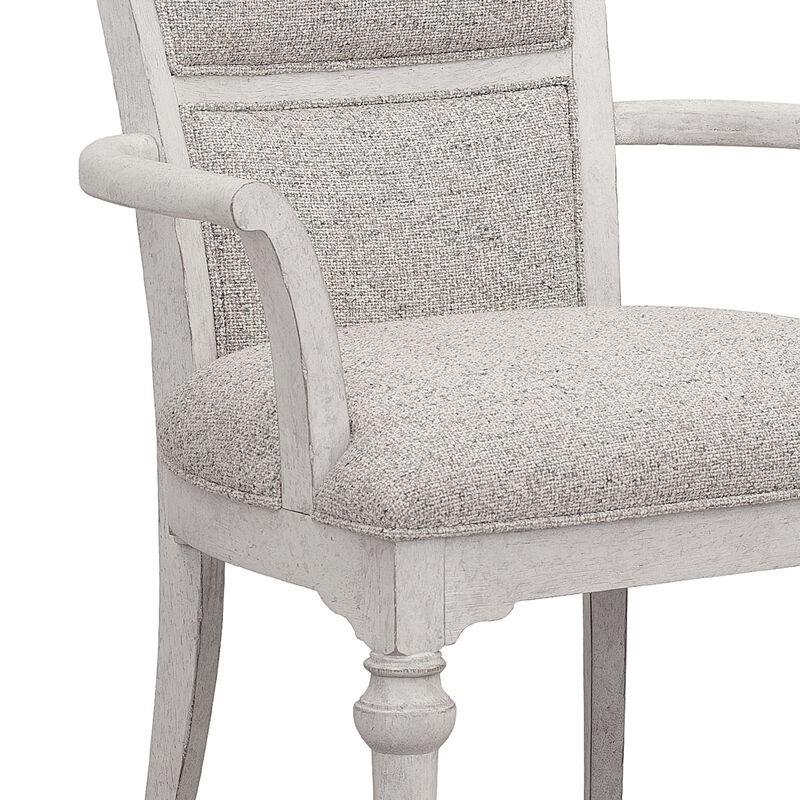 Higgins Street Upholstered Back Arm Chair