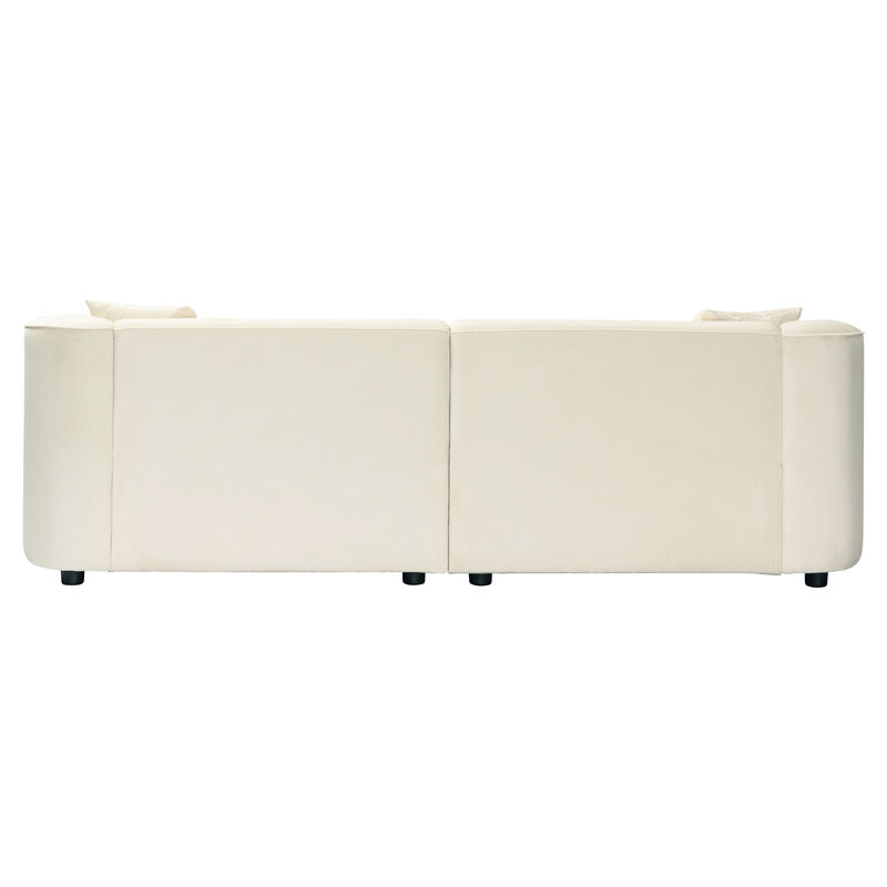 Merax Luxurious Boucle Upholstery Sofa