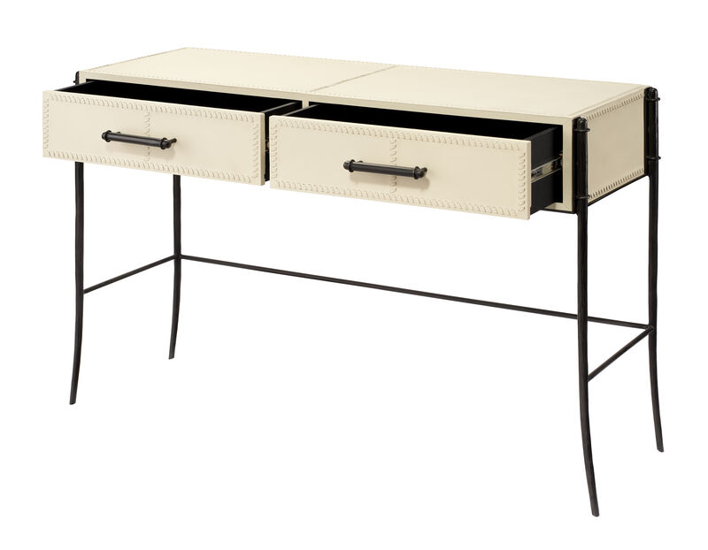 Nevado Leather Console Table