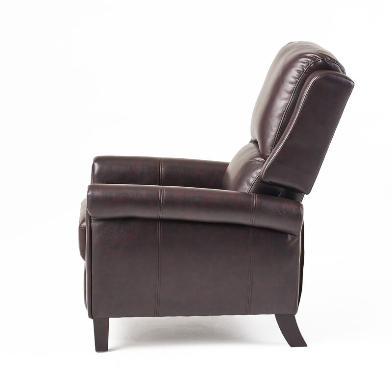 Merax Manual Pu Leather Recliner Chair