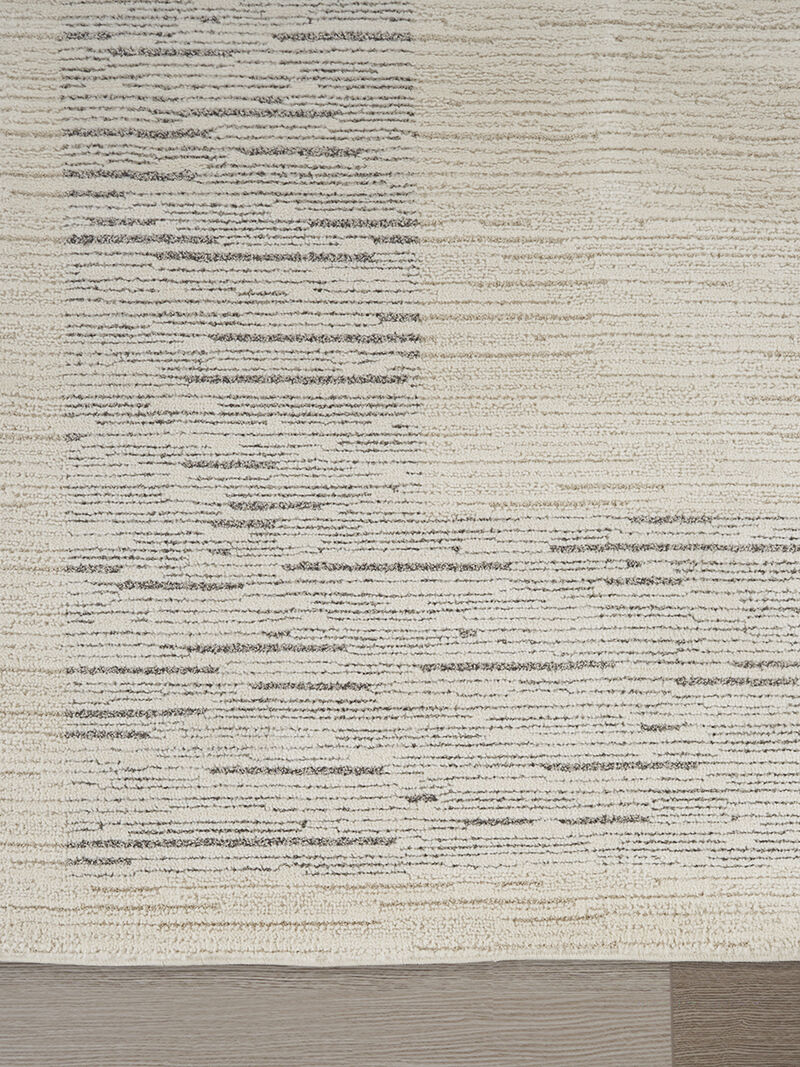 Andes AND05 Ivory/Gray 6' x 9' Rug