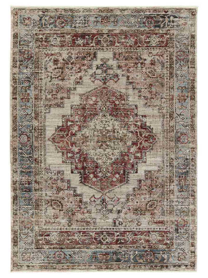 Leila Emory Red 5' x 7'6" Rug