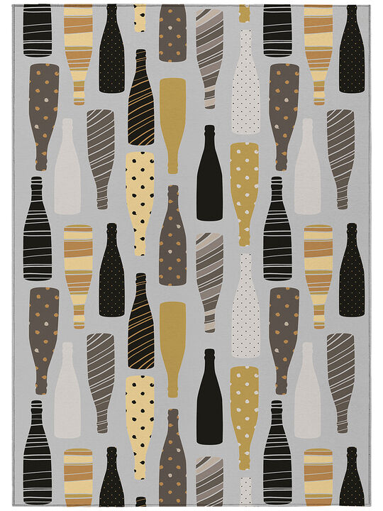 Kendall KE12 Silver 3' x 5' Rug