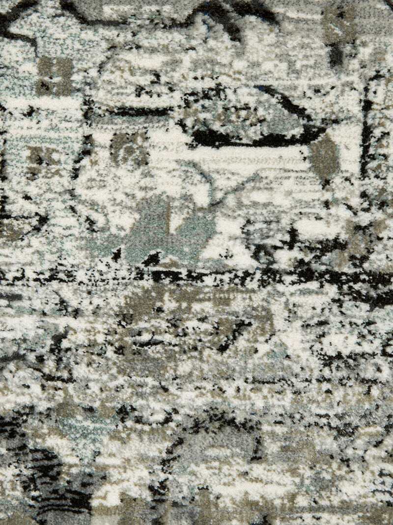 Gemini 3'10" x 5'5" Grey Rug