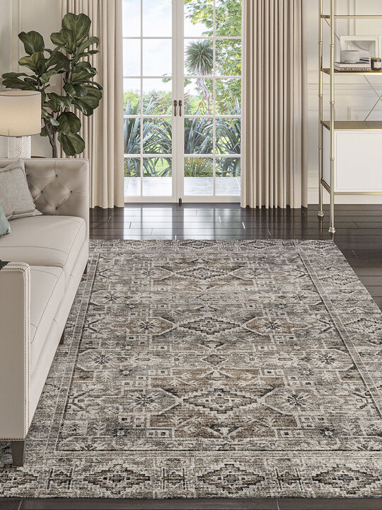 Tuscany TU10 Gray 9' x 12' Rug