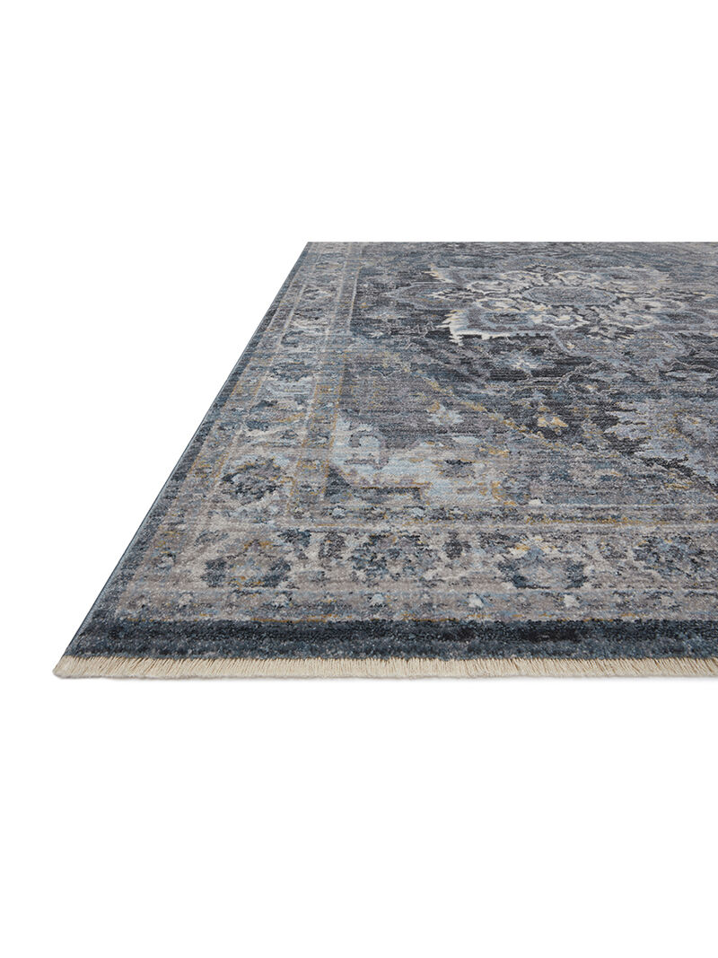 Samra SAM01 Denim/Grey 5'3" x 7'9" Rug
