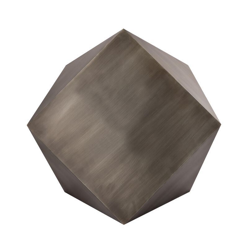 Pasargad Home Dimitri Brass Antique Finish Coffee Table