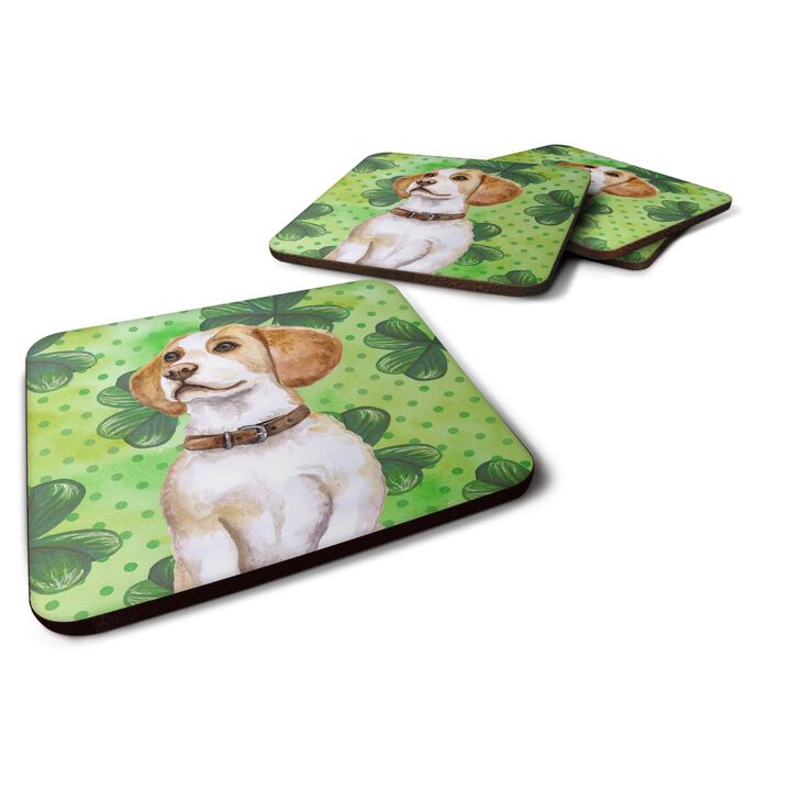 Caroline's Treasures Beagle St Patrick's Decorative coasters, Multicolor