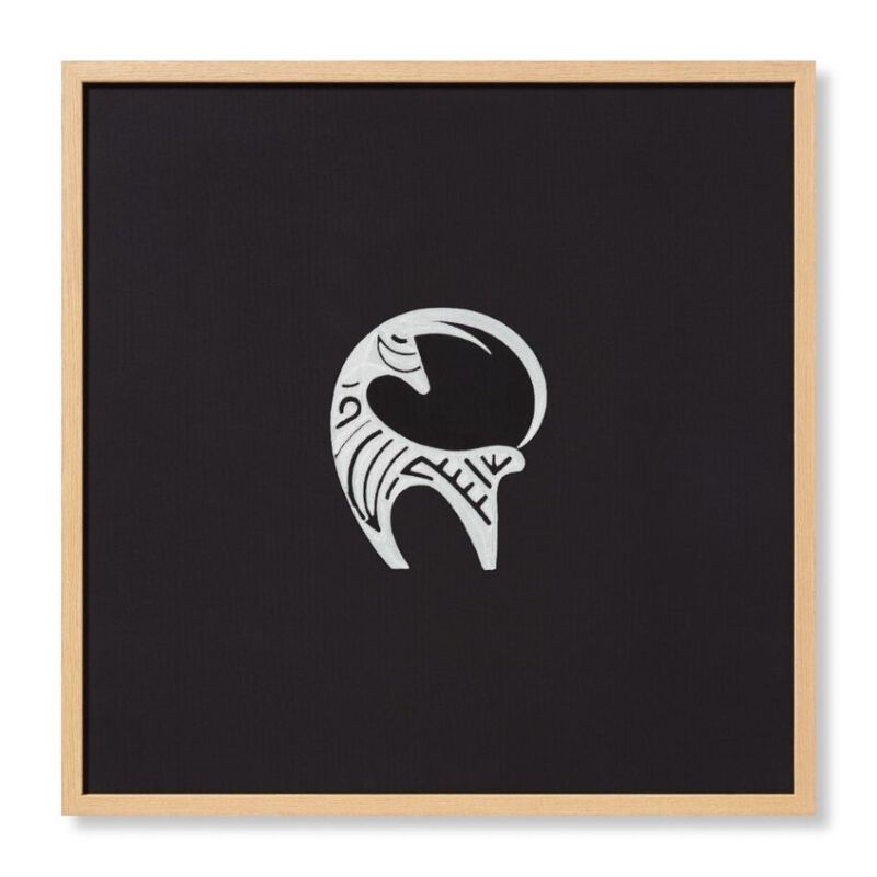 Kondoo Black Ivory Wall Art