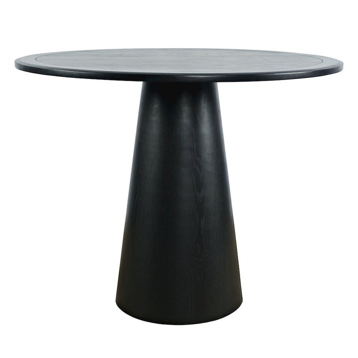 Jofran Nash Mid-Century Modern 45 Round Pedestal Counter Height Dining Table