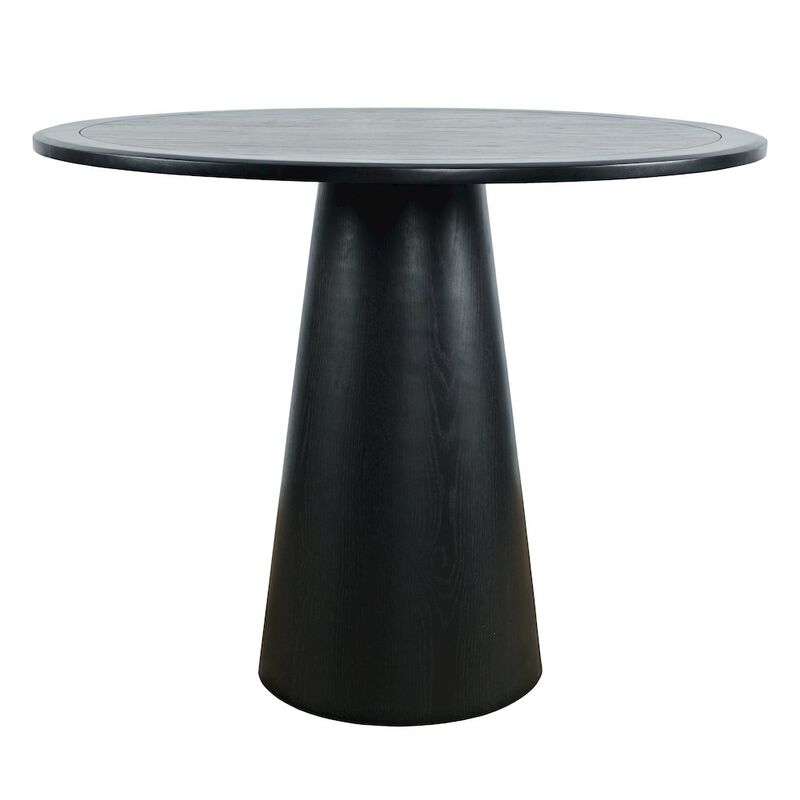 Jofran Nash Mid-Century Modern 45 Round Pedestal Counter Height Dining Table