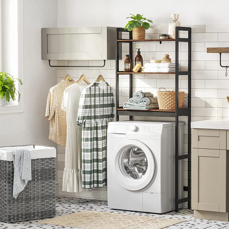 3-Tier Over-The-Toilet Storage Organizer – Space-Saving Bathroom Soluti