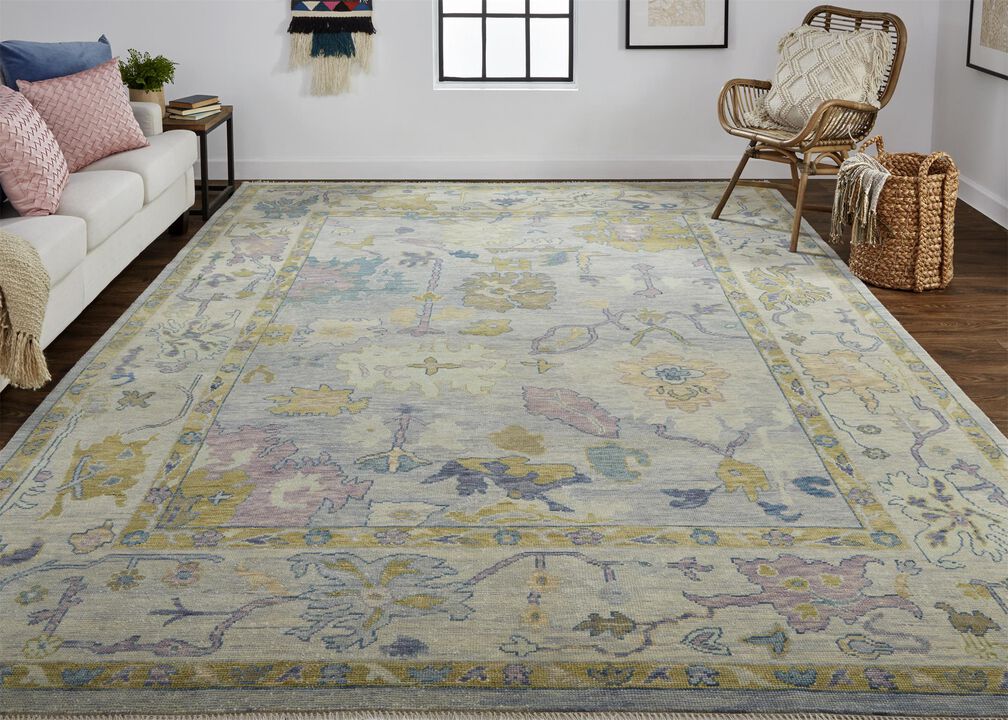 Karina 6791F Gray/Purple/Gold 5'6" x 8'6" Rug