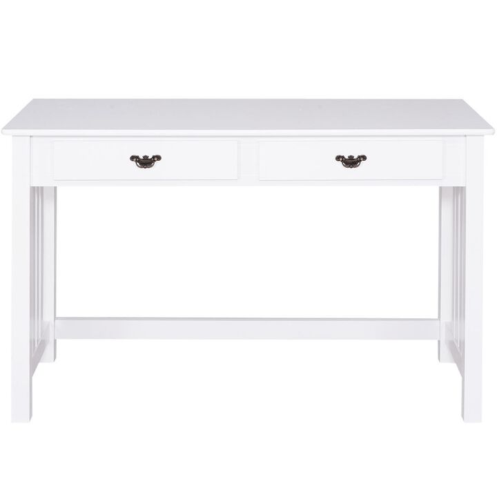 Home Office Writing Desk with 4 Drawer Computer Study Table