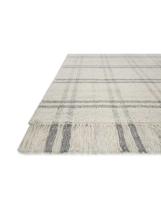Caleb CAL01 Natural/Grey 3'6" x 5'6" Rug