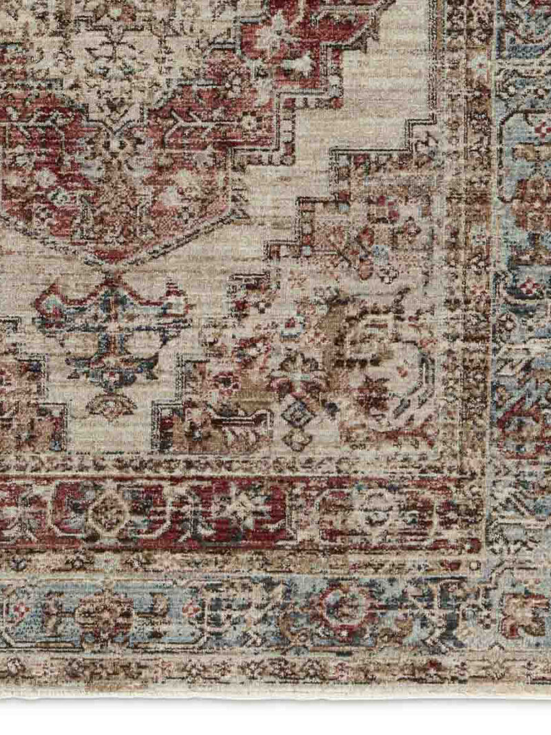 Leila Emory Red 5' x 7'6" Rug