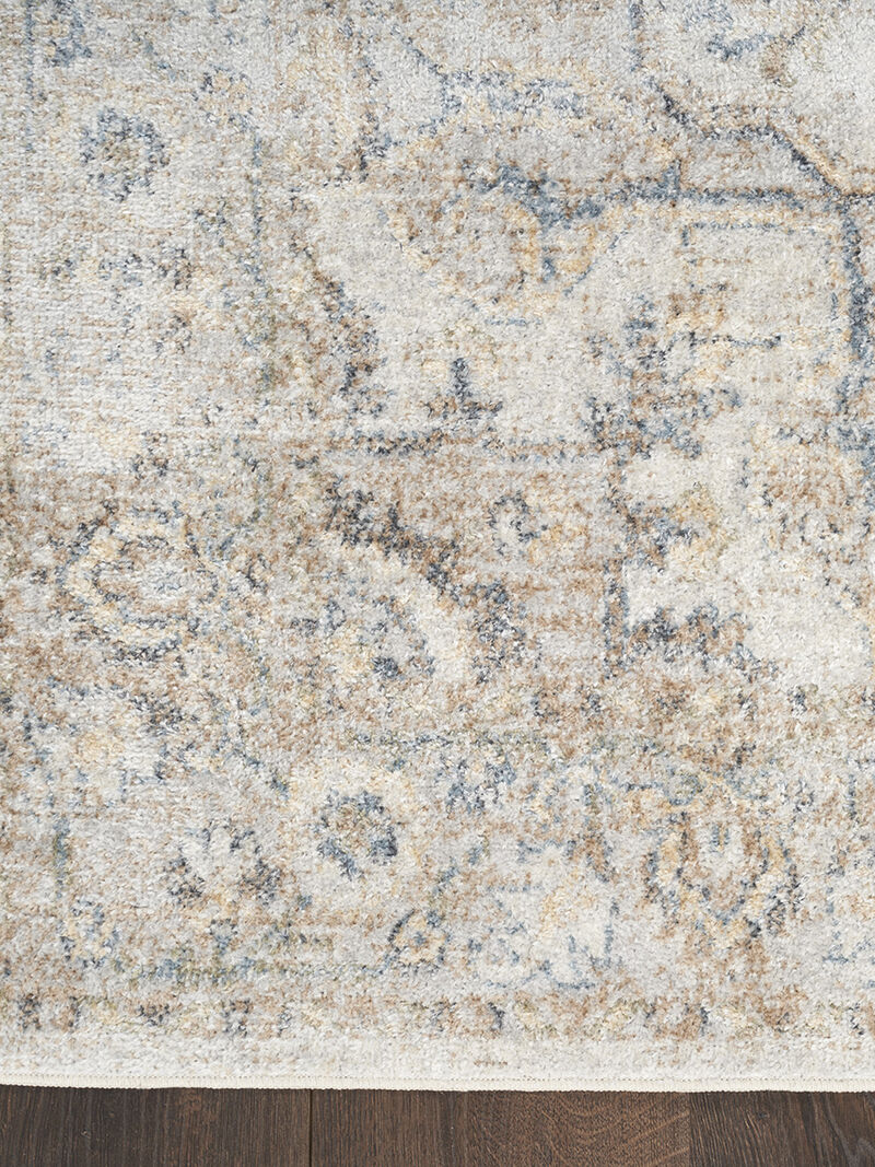 Astra Machine Washable ASW12 Silver/Gray 3'3" x 5' Rug