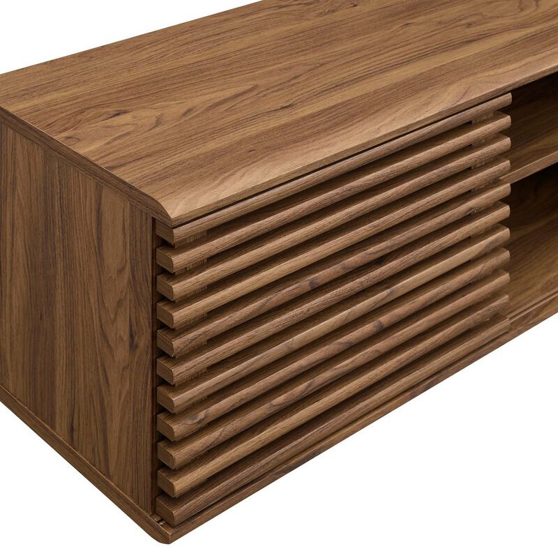 Render 60" Wall-Mount Media Console TV Stand-Benzara