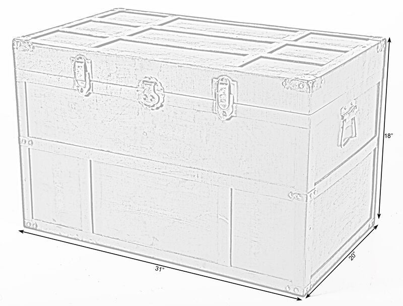 Old Cedar Style Large Chest