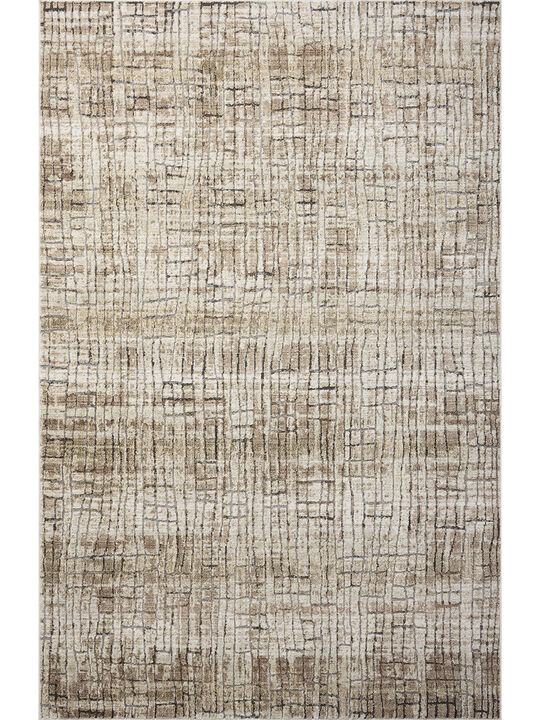 Wyatt WYA-07 Clay / Smoke 6''3" x 9''2" Rug by