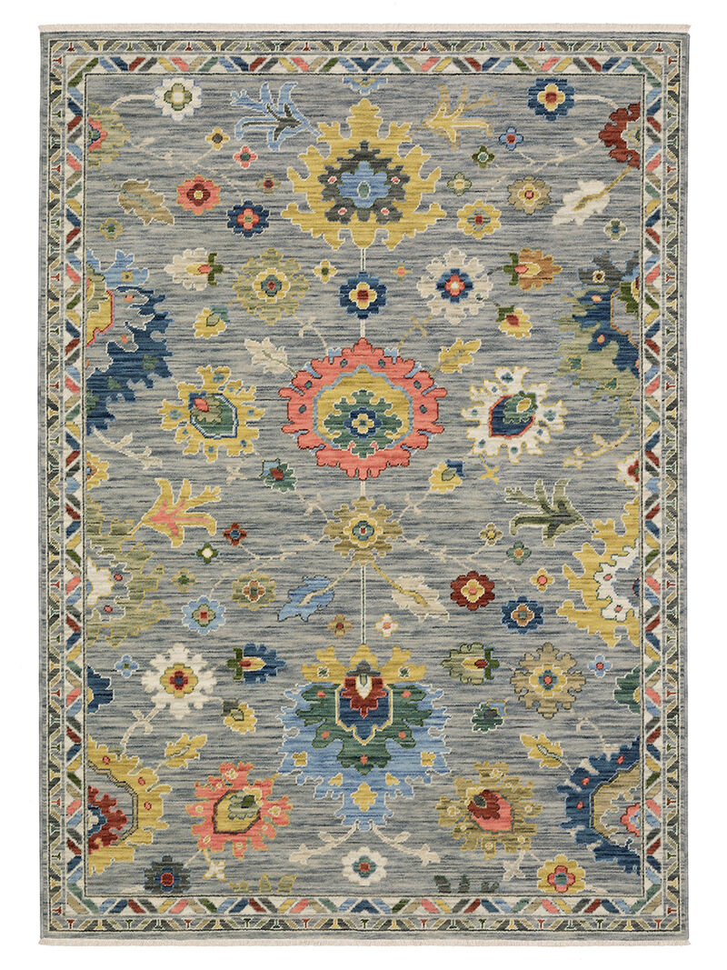 Lucca 3'3" x 5' Grey Rug