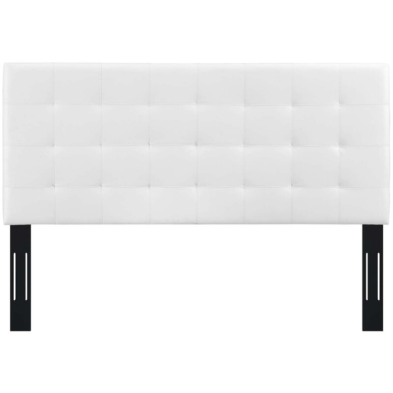 Modway - Paisley Tufted King and California King Upholstered Faux Leather Headboard