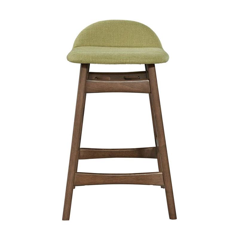 Starlight Canyon Home 24 Inch Wooden Counter Chair with Back, Solid Wood Counter Stools