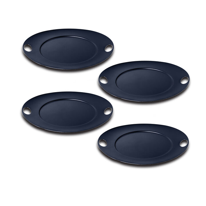 Atmosfera 4-Piece Saturno Tray in Materic Cobalt Atmosfera 4-Piece Saturno Tray in Materic Cobalt