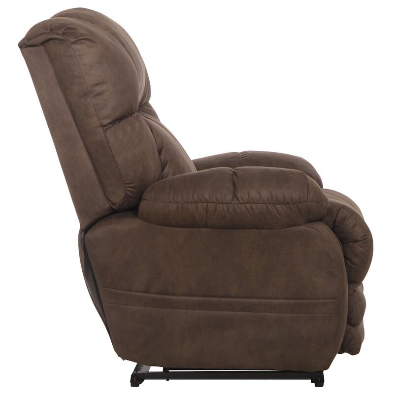 Catnapper Dawkins Oversized Power Lay Flat Recliner with Extra Extension Footrest