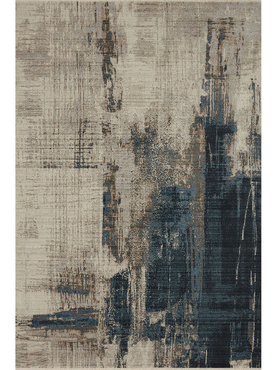 Leigh LEI08 Slate/Denim 5'3" x 7'6" Rug