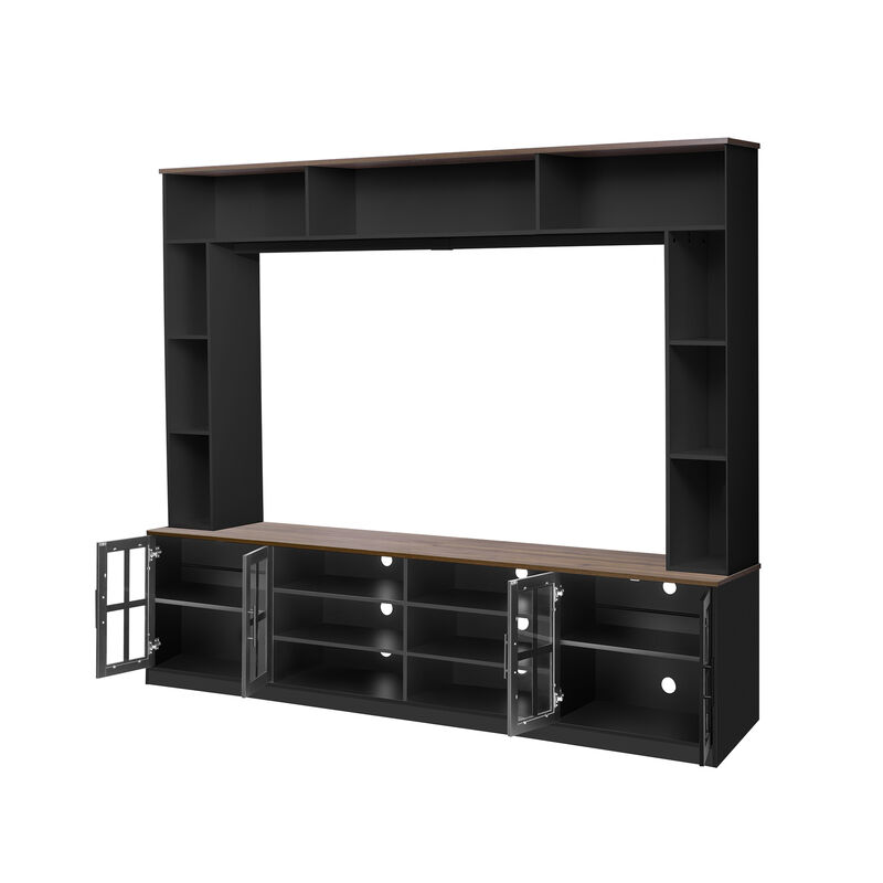 Merax Wall Unit Entertainment Center TV Stand