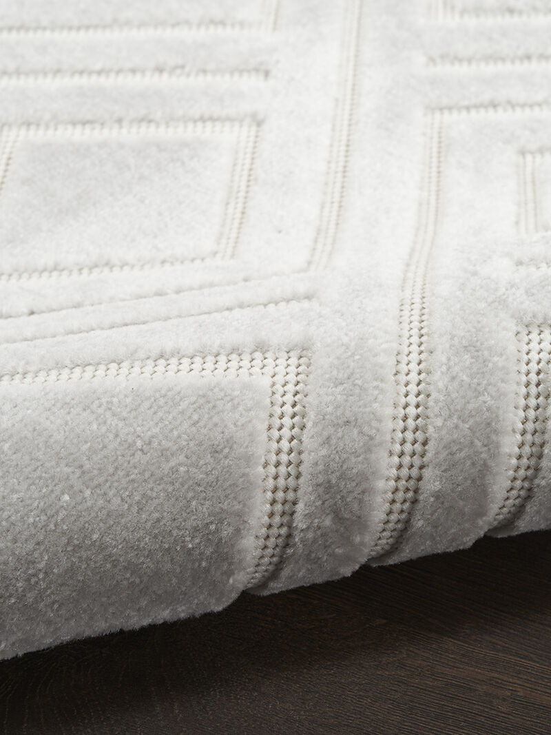 Care Free CAF03 Light Gray 3'11" x 5'11" Rug
