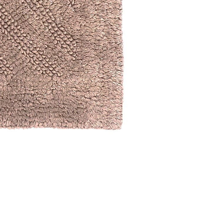 Knightsbridge Shooting Star 220 GSF Reversible Bath Rug 22 x 60 - Stone
