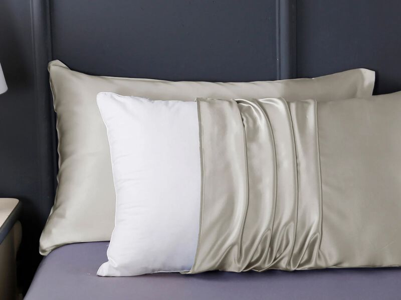 LilySilk 100% 19 Momme Pure Silk Pillowcase
