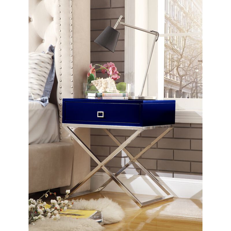 Inspired Home Cassie  Side Table/Accent Table/Nightstand