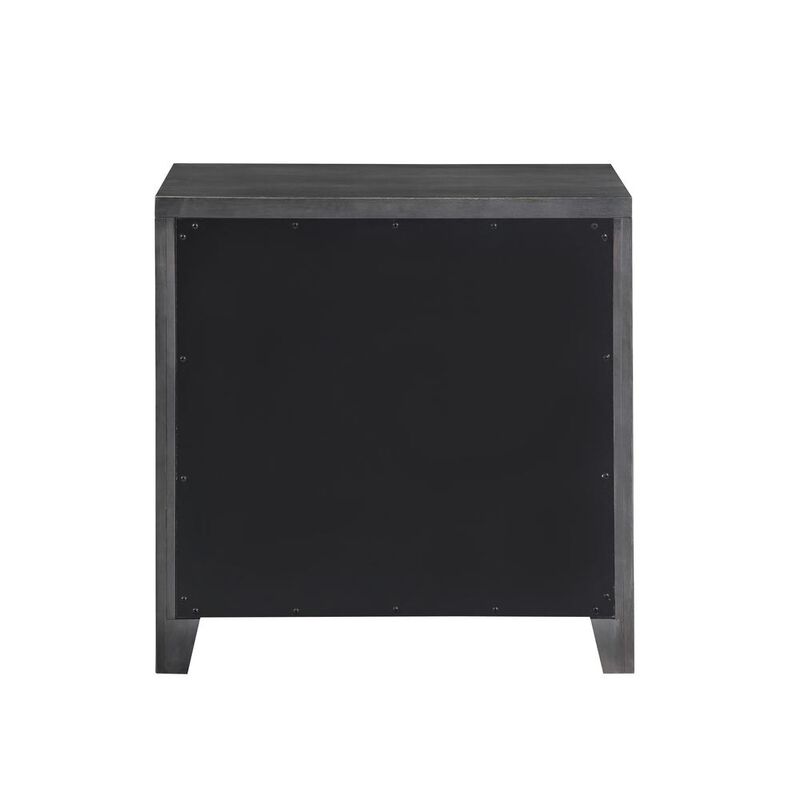 New Classic Furniture Odessa Nightstand-Charcoal