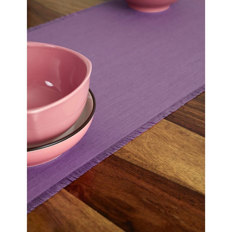 Solino Home 100% Pure Linen Table Runner 14 x 108 Inch | Milan