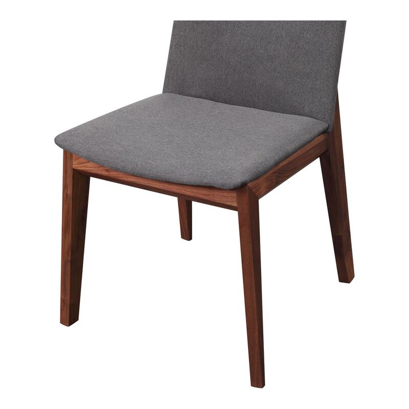 Moe's Home Collection Deco Dining Chair Grey-Set Of Two
