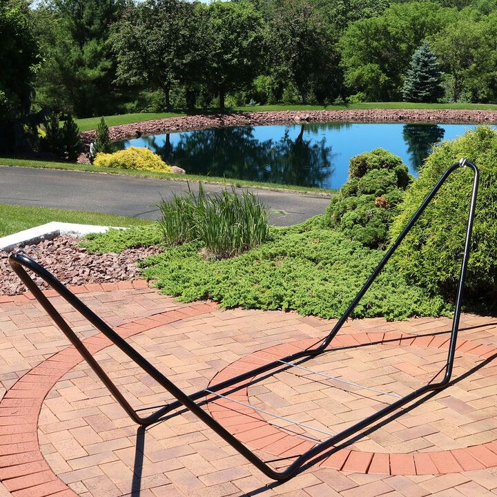 Sunnydaze Powder-Coated Steel Portable Hammock Stand - 10 ft