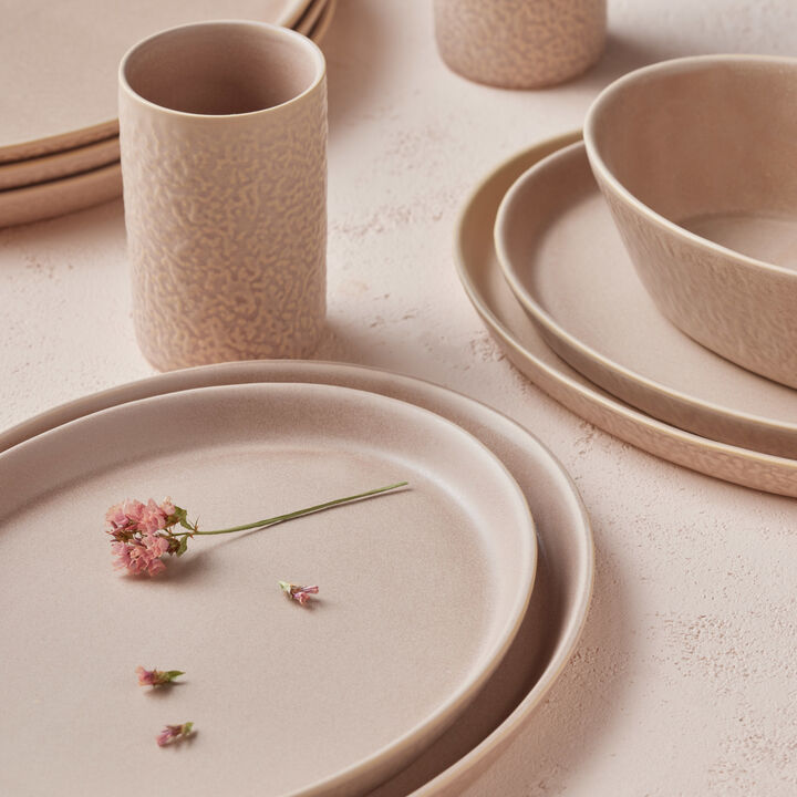 Stone by Mercer Project Katachi Stoneware 16 Piece Dinnerware Set