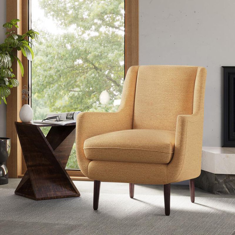 Jofran Solid Mango Hardwood Modern Angled Jasper Table