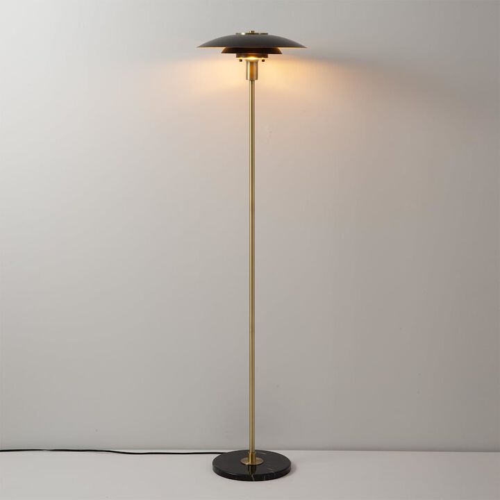 NOVA OF CALIFORNIA Rancho Mirage Floor Lamp - Matte Black