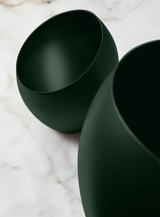 Atmosfera Wine Bucket 7.5" Diameter - Materic Green