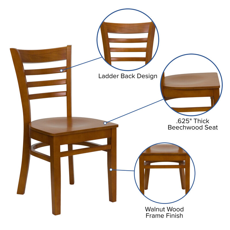 Wood Restaurant Chairs