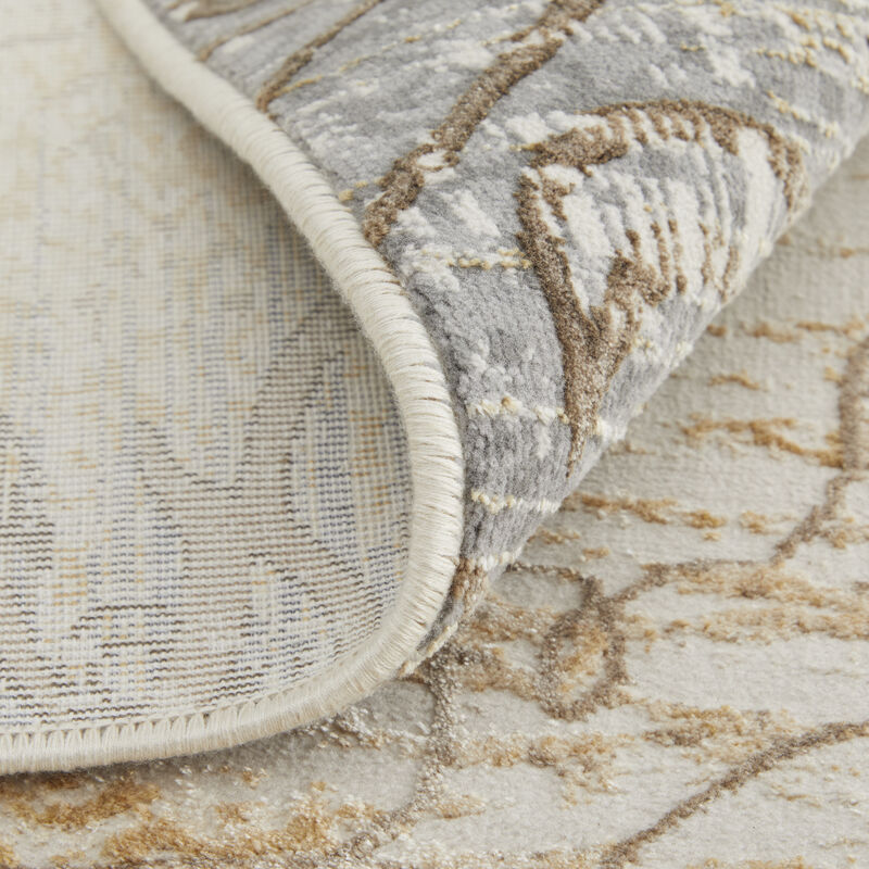 Celene 39L1F Silver/Tan/Gray 9' x 12' Rug